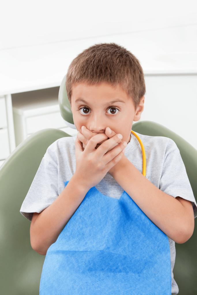 barn med tannlegeskrekk