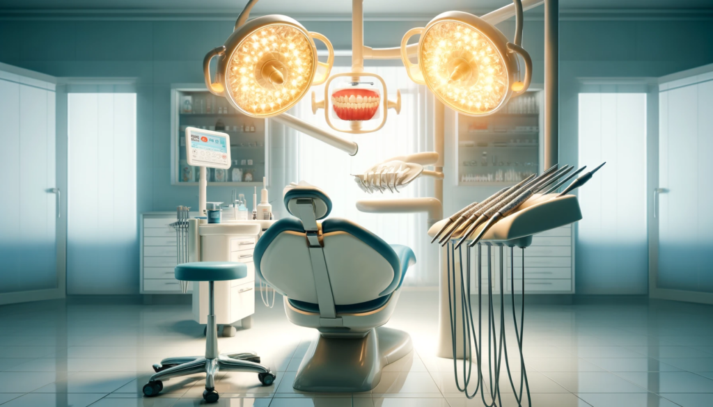 Tannklinikk klar for fjerning av tannstein