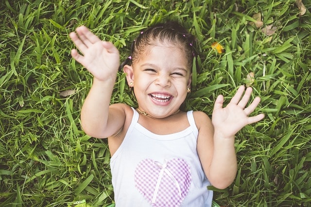 kid, little girl, smile